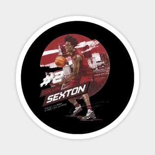 Collin Sexton Cleveland City Emblem Magnet